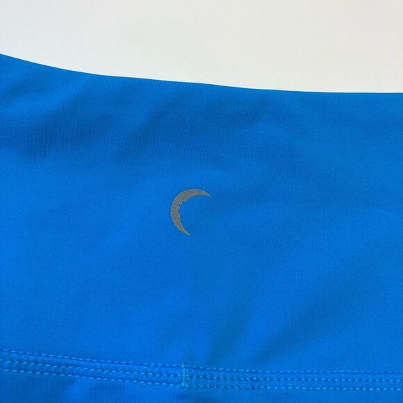 Zyia Royal‎ Blue Willow Light N Tight Hi-Rise Crop Legging Size 4 With Pockets - Picture 5 of 12